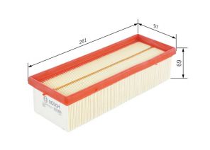 Bosch F 026 400 323 - Vzduchový filter -