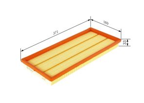 Bosch F 026 400 326 - Vzduchový filter -