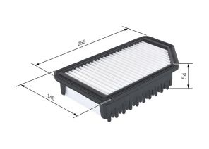 Bosch F 026 400 350 - Vzduchový filter -