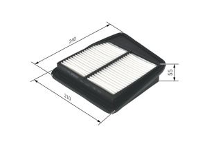 Bosch F 026 400 357 - Vzduchový filter -