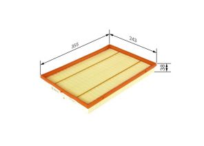 Bosch F 026 400 381 - Vzduchový filter -