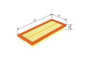 Bosch F 026 400 382 - Vzduchový filter -