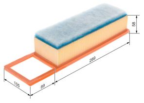 Bosch F 026 400 428 - Vzduchový filter -
