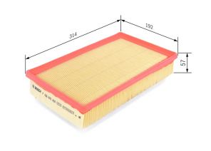 Bosch F 026 400 434 - Vzduchový filter -