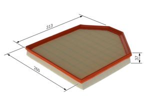 Bosch F 026 400 447 - Vzduchový filter -