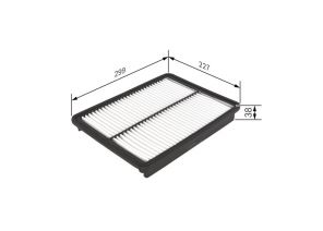 Bosch F 026 400 448 - Vzduchový filter -