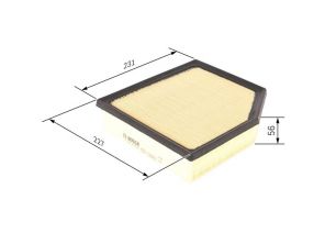 Bosch F 026 400 456 - Vzduchový filter -