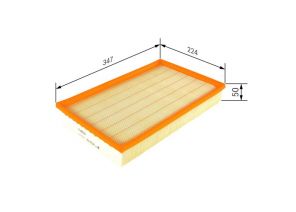 Bosch F 026 400 477 - Vzduchový filter -