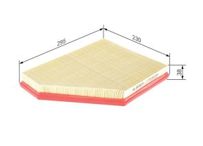 Bosch F 026 400 485 - Vzduchový filter -
