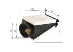 Bosch F 026 400 497 - Vzduchový filter -