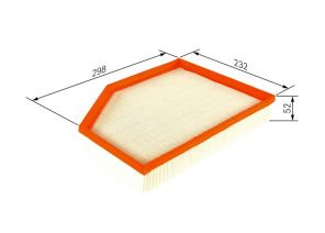 Bosch F 026 400 501 - Vzduchový filter -