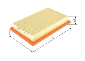 Bosch F 026 400 503 - Vzduchový filter -