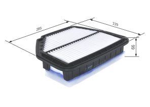 Bosch F 026 400 585 - Vzduchový filter -
