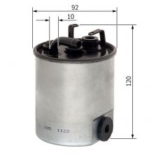 Bosch F 026 402 044 - Palivový filter