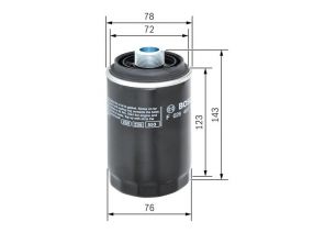 Bosch F 026 407 179 - Olejový filter