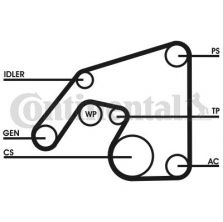 Contitech 6PK2390D1 - Sada klinového rebrovaného remeňa -