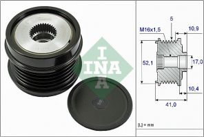 INA 535 0272 10 - Voľnobežka alternátora