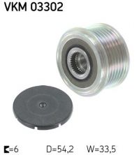 SKF VKM 03302 - Voľnobežka alternátora -