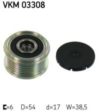 SKF VKM 03308 - Voľnobežka alternátora -