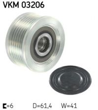 SKF VKM 03206 - Voľnobežka alternátora -