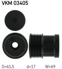 SKF VKM 03405 - Voľnobežka alternátora -