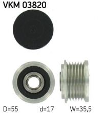 SKF VKM 03820 - Voľnobežka alternátora -