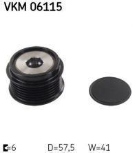 SKF VKM 06115 - Voľnobežka alternátora -