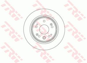 TRW DF8083 - Brzdový kotúč -