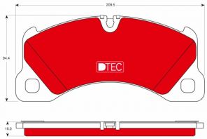 TRW GDB1774DTE - Brzdové platničky -