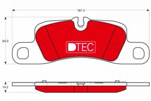 TRW GDB1839DTE - Brzdové platničky -