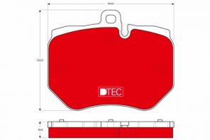 TRW GDB1848DTE - Brzdové platničky -