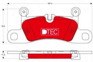 TRW GDB1875DTE - Brzdové platničky -