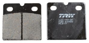 TRW MCB19 - Brzdové platničky -