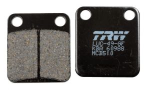 TRW MCB510 - Brzdové platničky -