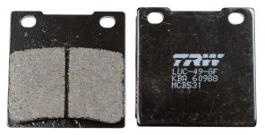 TRW MCB531 - Brzdové platničky -