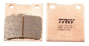 TRW MCB531SH - Brzdové platničky -