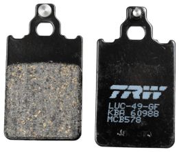 TRW MCB578 - Brzdové platničky -