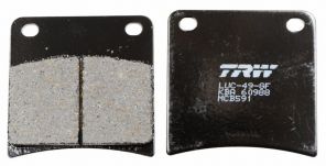 TRW MCB591 - Brzdové platničky -