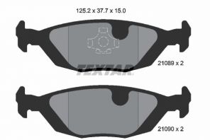 Textar 2108902 - Brzdové platničky -
