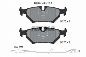 Textar 2127501 - Brzdové platničky -
