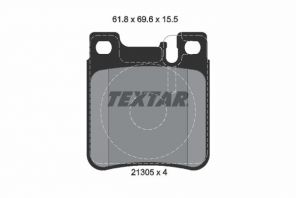 Textar 2130581 - Brzdové platničky -