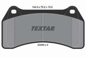 Textar 2348901 - Brzdové platničky -