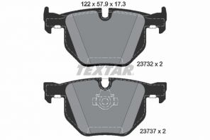 Textar 2373281 - Brzdové platničky -