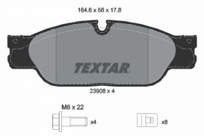 Textar 2390801 - Brzdové platničky -