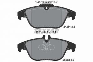 Textar 2425401 - Brzdové platničky -