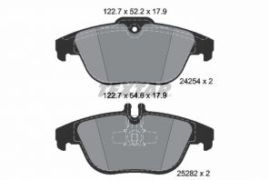 Textar 2425481 - Brzdové platničky -