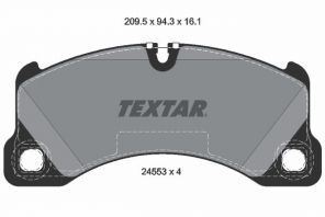 Textar 2455301 - Brzdové platničky -