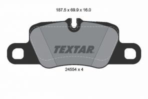 Textar 2455402 - Brzdové platničky -