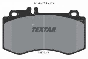 Textar 2497601 - Brzdové platničky -