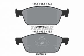 Textar 2555501 - Brzdové platničky -